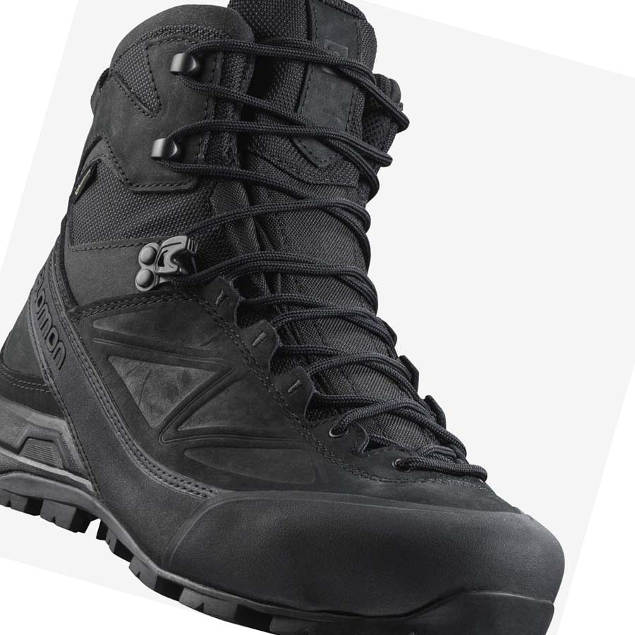 Salomon X ALP GORE-TEX FORCES Erkek Bot Siyah | TR 3365JPQ